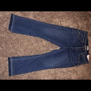 LOFT Flare Cropped Jeans